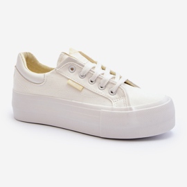 Tênis plataforma feminino Lee Cooper LCW-24-31-2179 branco 2