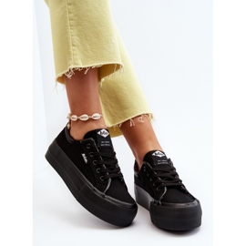 Tênis plataforma feminino Lee Cooper LCW-24-31-2180 preto 2