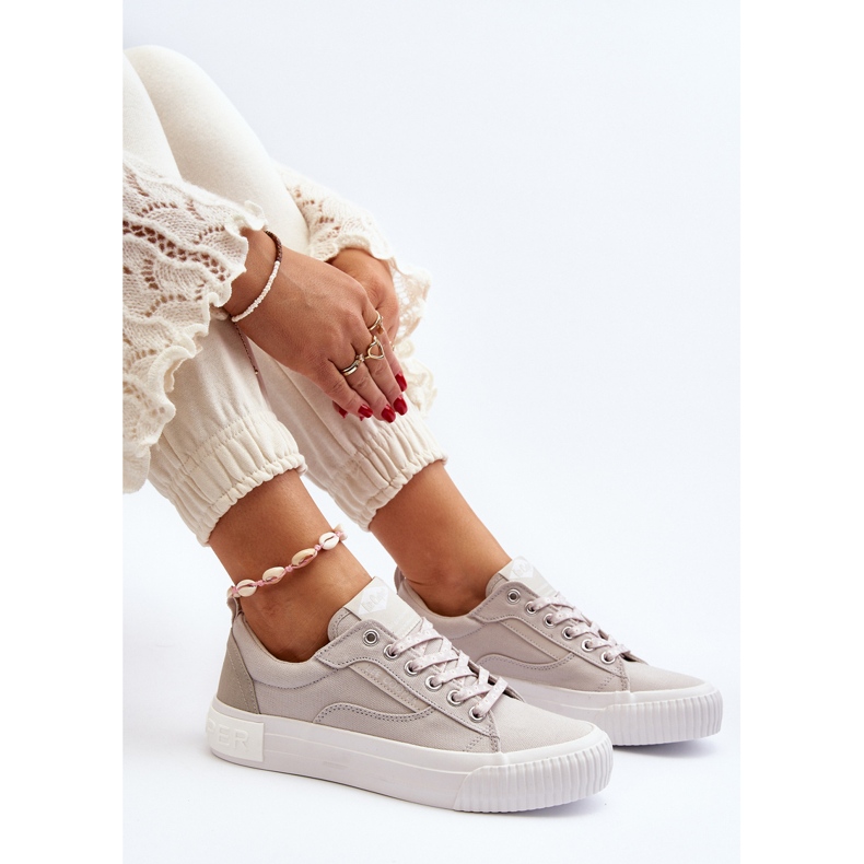 Tênis feminino Lee Cooper LCW-24-31-2171 cinza 2