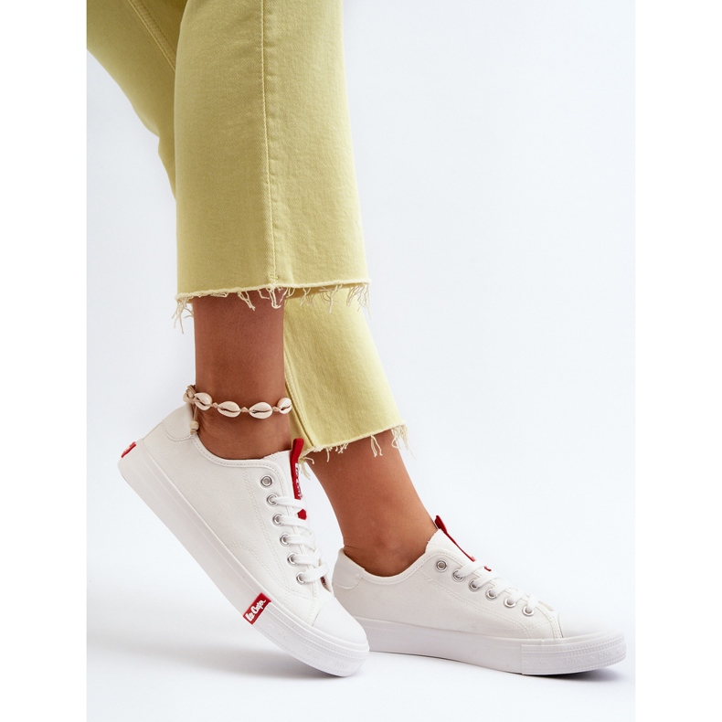Tênis baixo feminino Lee Cooper LCW-24-31-2239 branco 1