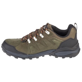 Sapatos Jack Wolfskin Refugio Texapore Low M 4049851-4287 verde 1