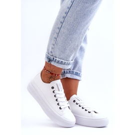 Tênis feminino plataforma Big Star LL274A177 branco 4