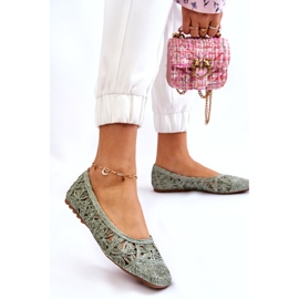 Seastar Bailarinas verdes a céu aberto elegantes a céu aberto 1