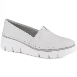 Sapatos de couro Filippo W PAW513B, branco 1