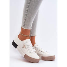 Tênis Baixo Feminino Branco Enalae 2