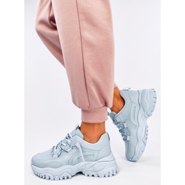 Bains Tênis de cunha azul 2