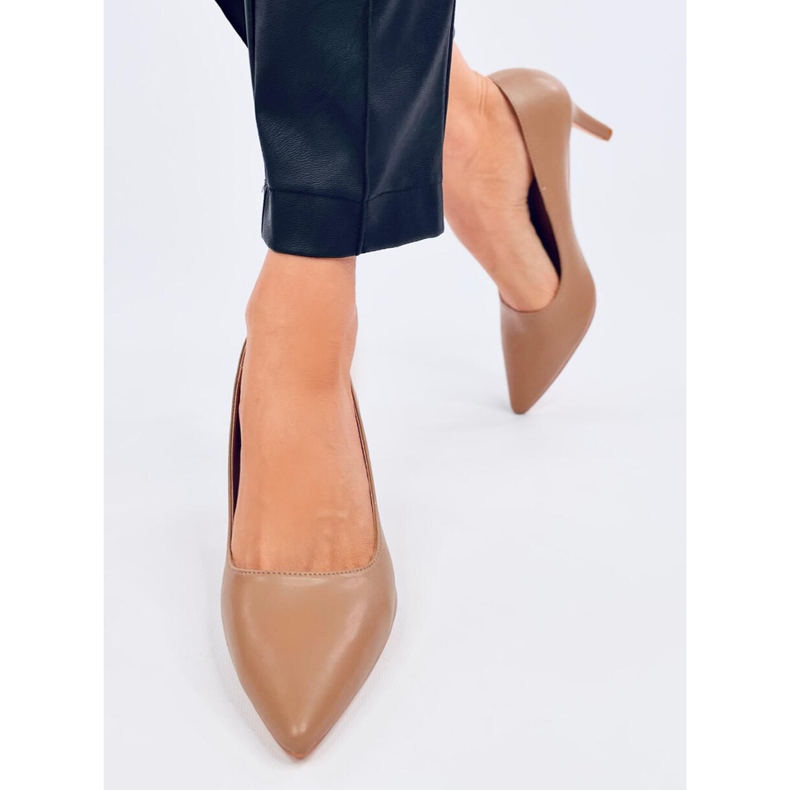 Sapatos de salto baixo Greave Khaki bege 2