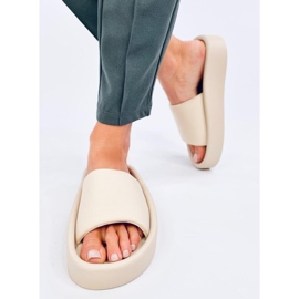 Chinelos femininos macios Fontes Beige bege 1 Chinelos femininos macios Fontes Beige bege 1