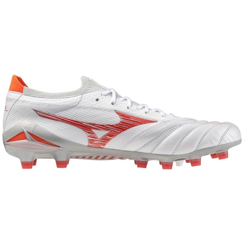 Chuteiras Mizuno Morelia Neo Vi Beta Japan Mix Md M P1GA244060 branco 1