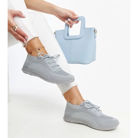 Tênis de tecido Zahira cinza 1