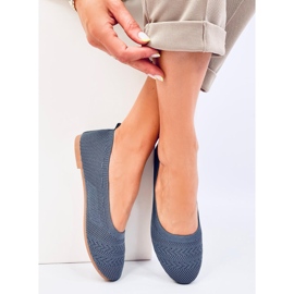 Sapatilhas de malha Newey Blue azul 1