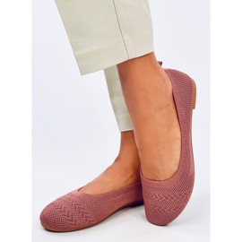 Sapatilhas de malha rosa Newey 2