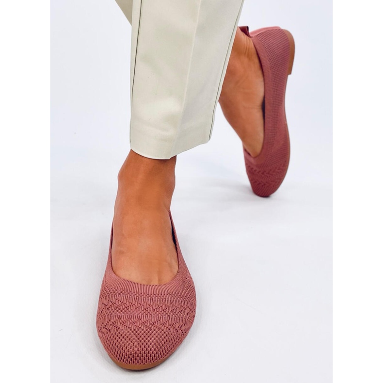 Sapatilhas de malha rosa Newey 1