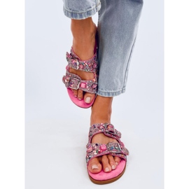 Chinelos de pedra Coult Fuchsia rosa 2