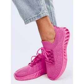 Calçados esportivos com meia Neam Fuchsia Rosered rosa 2