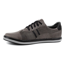 Polbut Sapatos casuais masculinos 1801P, cinza 1