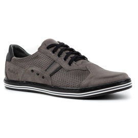 Polbut Sapatos casuais masculinos 1801P, cinza 2