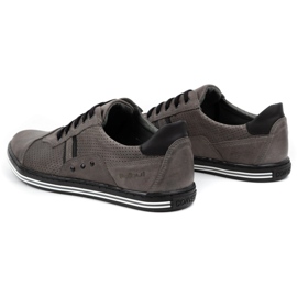 Polbut Sapatos casuais masculinos 1801P, cinza 5