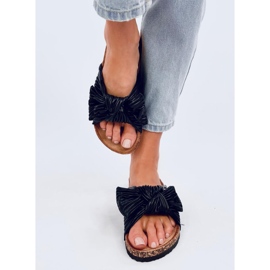 Chinelos de cortiça Moss Black preto 1