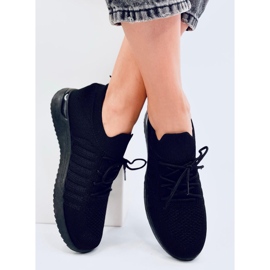 Calçados esportivos com meia preta Sharpe preto 1 Calçados esportivos com meia preta Sharpe preto 1