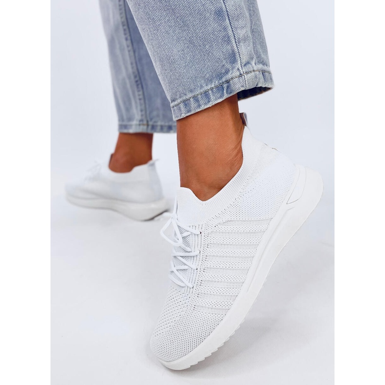 Calçados esportivos com meia branca Sharpe branco 2