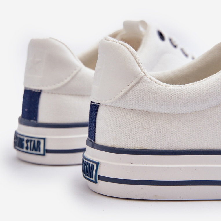 Tênis baixo masculino Big Star NN174004 branco 2