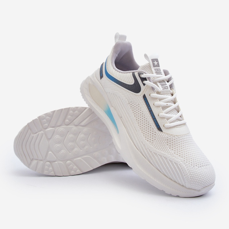 Calçados esportivos masculinos HI-POLY System Big Star NN174374 branco 2