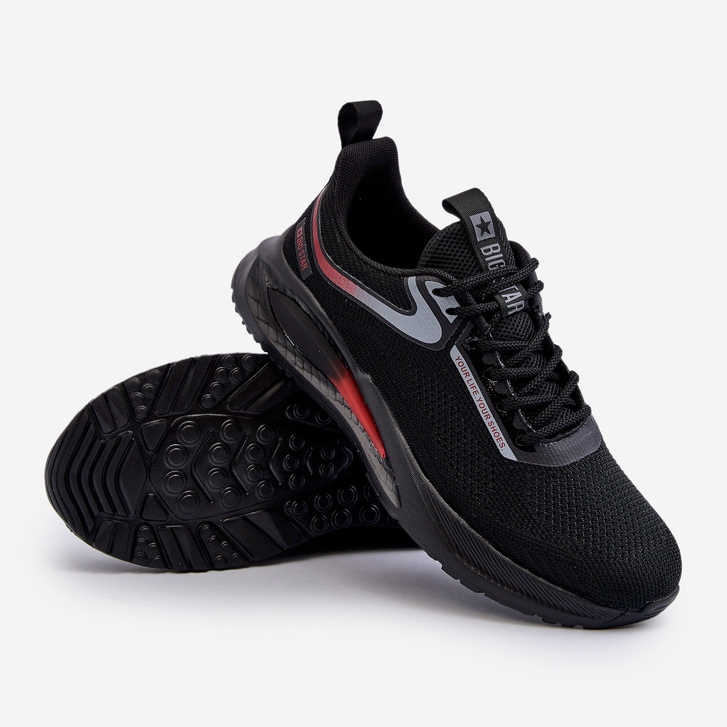 Calçados esportivos masculinos sistema HI-POLY Big Star NN174373 preto 1