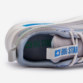 Calçados esportivos masculinos HI-POLY System Big Star NN174372 cinza 2