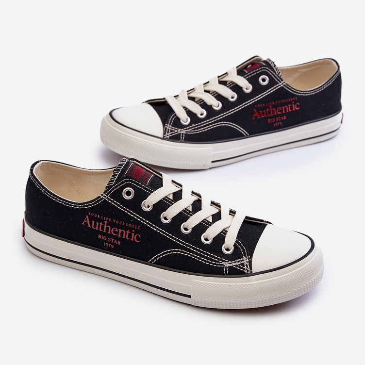 Tênis masculino Big Star NN174056 preto 1