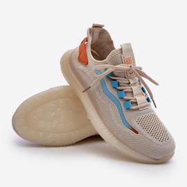 Calçados esportivos masculinos HI-POLY System Big Star NN174452 Bege 1