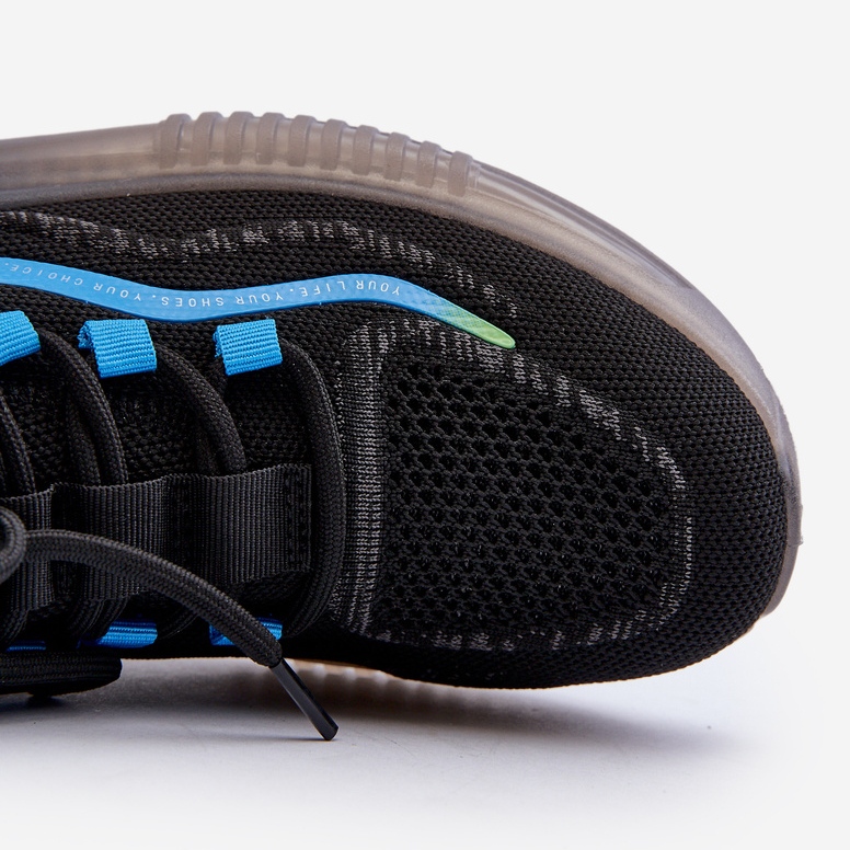 Calçados esportivos masculinos sistema HI-POLY Big Star NN174450 preto 2