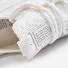 Tênis masculino HI-POLY System Big Star NN174468 branco 2