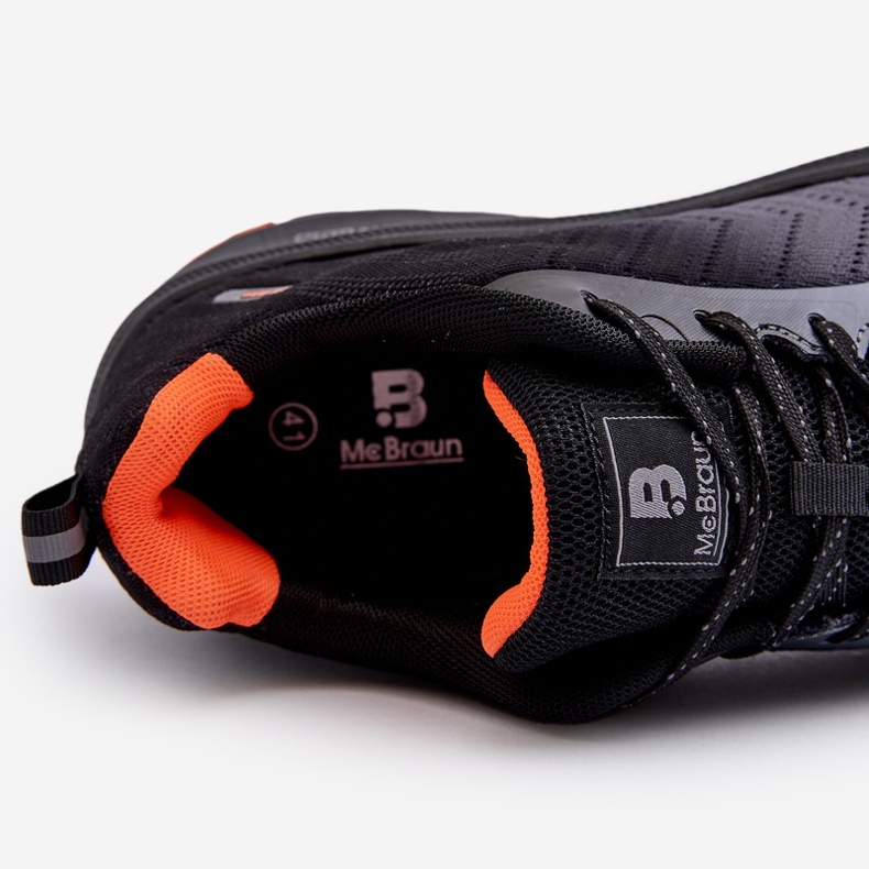 PE1 Calçados esportivos masculinos clássicos cinza McBraun 2