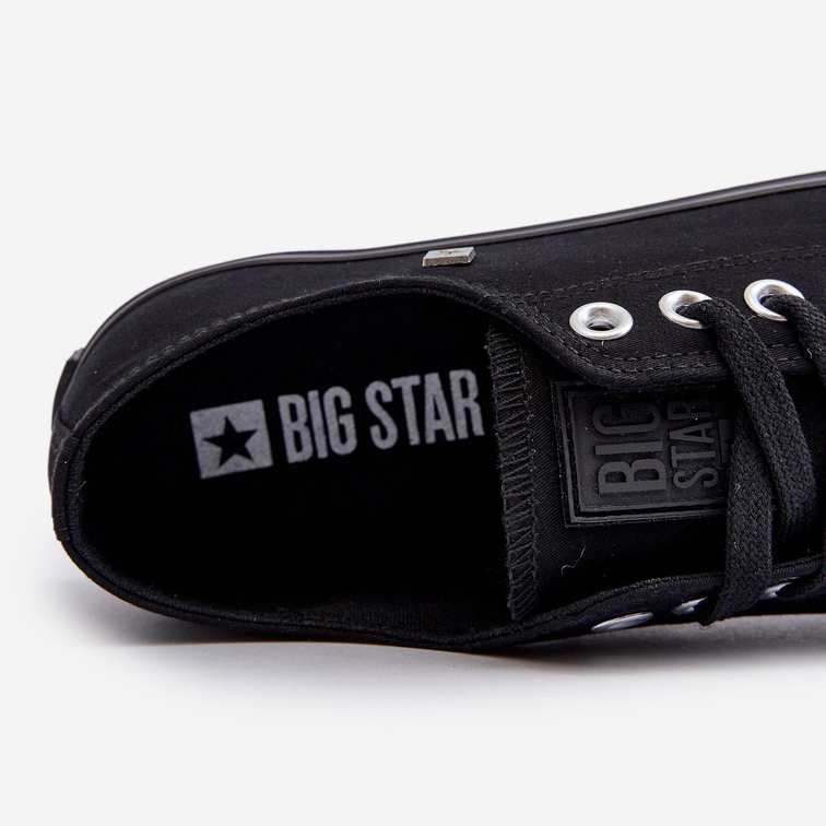 Tênis baixo masculino Big Star NN174110 preto 2