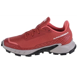 Tênis de corrida Salomon Alphacross 5 W 473136 castanho 1