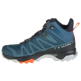 Sapatos Salomon X Ultra 4 Mid Gtx M 473526 azul 1