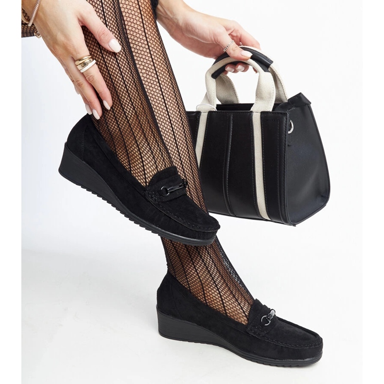 Mocassins pretos da Amel 1