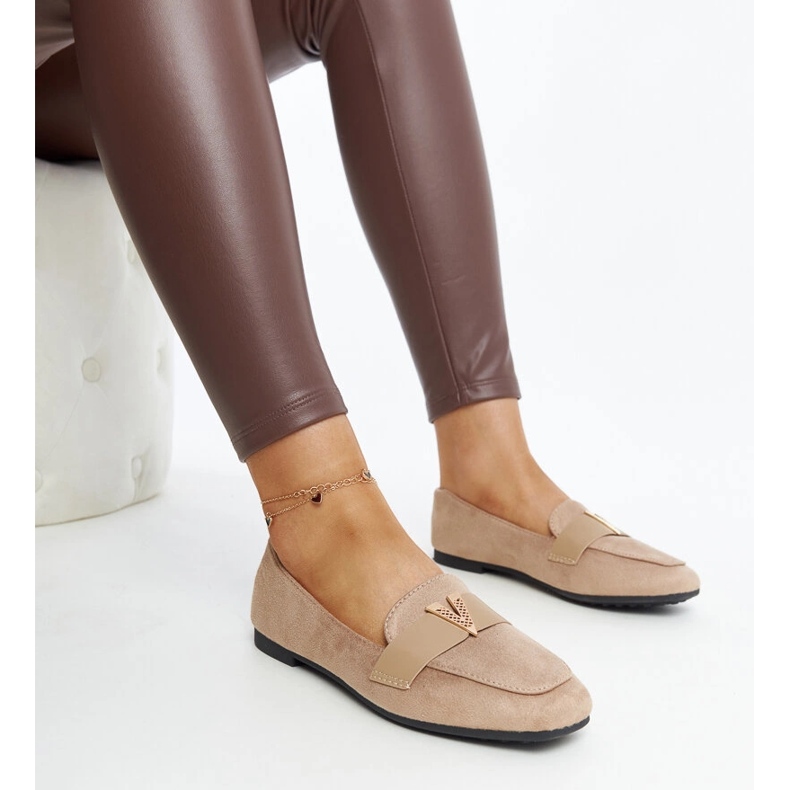 Mocassins marrons com decoração Namal marrom 1