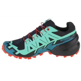 Tênis de corrida Salomon Speedcross 6 W 471161 verde 1
