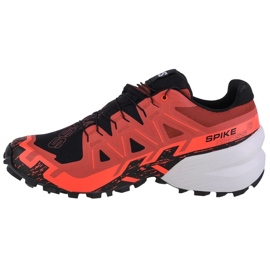 Tênis de corrida Salomon Spikecross 6 Gtx M 472707 vermelho 1