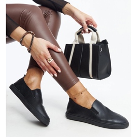 Sapatos Sanan pretos 1