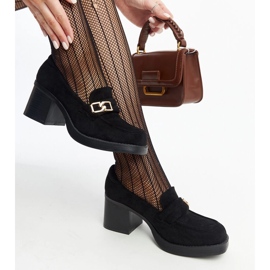 Sapatos de salto alto Aludra pretos 1