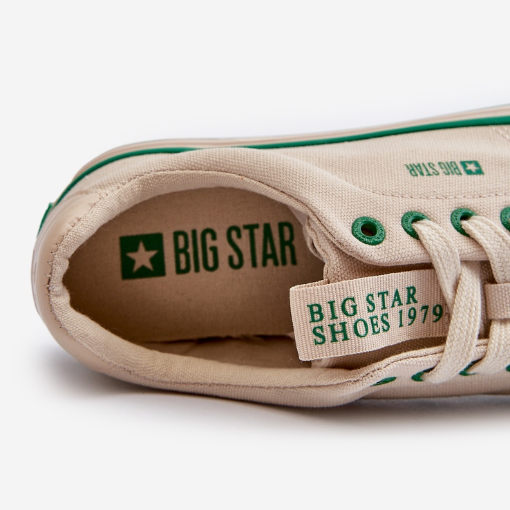Tênis baixo masculino Big Star NN174006 Bege 2