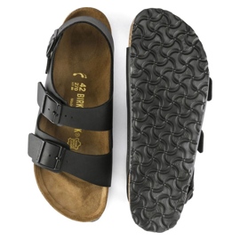 Sandálias Birkenstock Milano Bs 0034793 preto 2