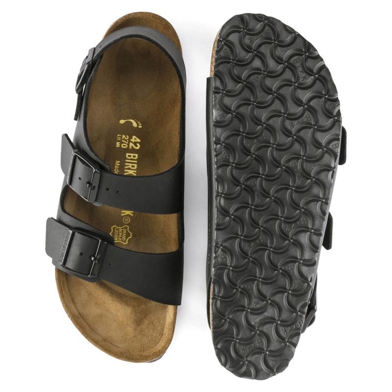 Sandálias Birkenstock Milano Bs 0034793 preto 2