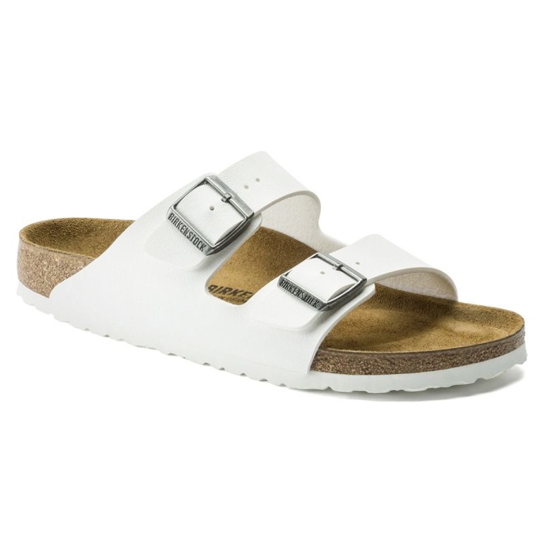 Chinelos Birkenstock Arizona Bs 0552683 branco 1