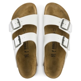 Chinelos Birkenstock Arizona Bs 0552683 branco 2