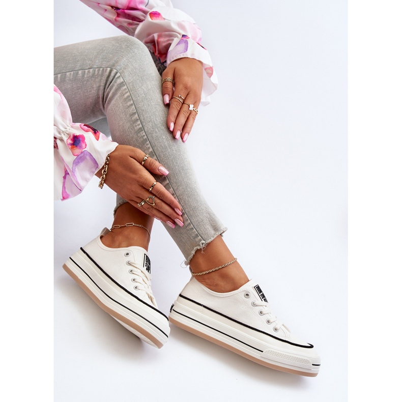 Tênis feminino Big Star NN274205 branco 1