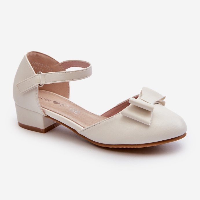 Sapatilhas femininas Andarifa brancas com laço branco 1 Sapatilhas femininas Andarifa brancas com laço branco 1